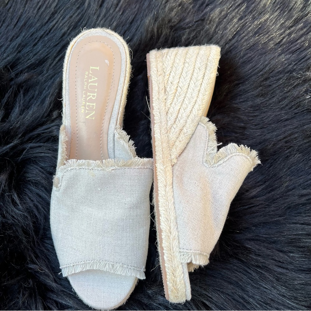 Lauren Ralph Lauren “Carlynda” Espadrille Sandals - Picture 4 of 16